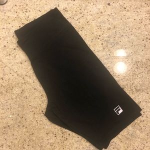FILA black bike shorts